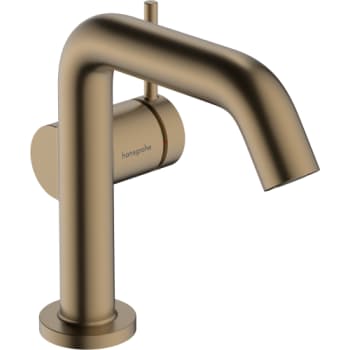 hansgrohe Tecturis S håndvaskarmatur 110 Fine CoolStart EcoSmart+ med push-open bundventil Børstet bronze