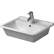 Duravit Starck 3 nedfældningsvask med hanehul