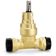 AVK 63 mm messingventil med PRK-koblinger, PN16