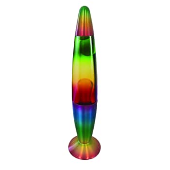 Lava Regnbue 35 cm, flerfarvet glas, 230V