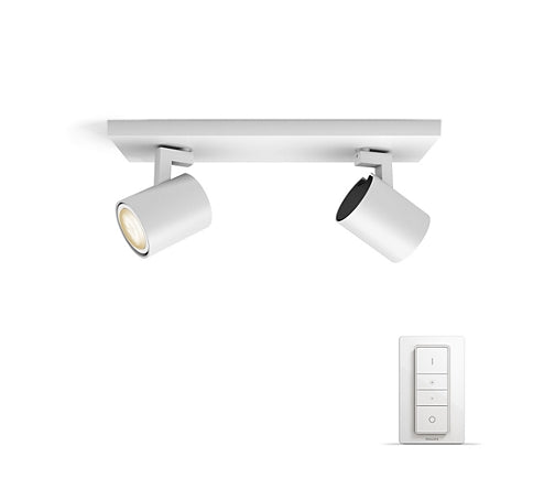 HUE Runner white anbiance - 230V 2x5,5W, Hvid