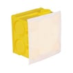 Dåse beton B2 H:48.5MM lukket m/tape