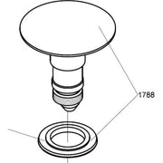 Vola VR1788-16 prop for A62 krom
