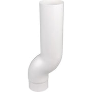 Plastmo nedførsel, Ø75mm, hvid