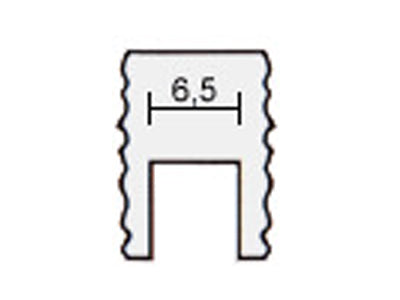 Notfræser 6,5 mm