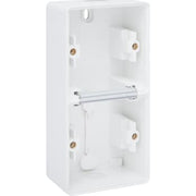UNDERLAG 2-MODUL, LODRET, IP55, HVID