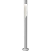 Flindt Garden Bollard Aluminium Colour Texture Long Base Wo/Adaptor LED 3000K 6.5W Iii 252 Lm