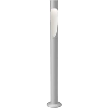 Flindt Garden Bollard Aluminium Colour Texture Long Base Wo/Adaptor LED 3000K 6.5W Iii 252 Lm
