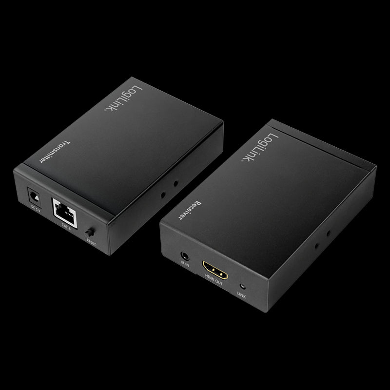 HDMI extender over LAN (50m) - 4K/30Hz, IR