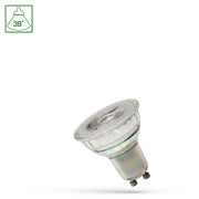 Spectrum 5,5W LED spot - Dæmpbar, 230V, GU10 fatning med 400lm og RA80