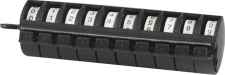 MARK-ON DISPENSER INCL.RL. 0-9