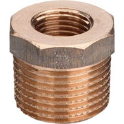 2.1/2" x 1.1/2" nippelmuffe, rødgods Silicium Bronze