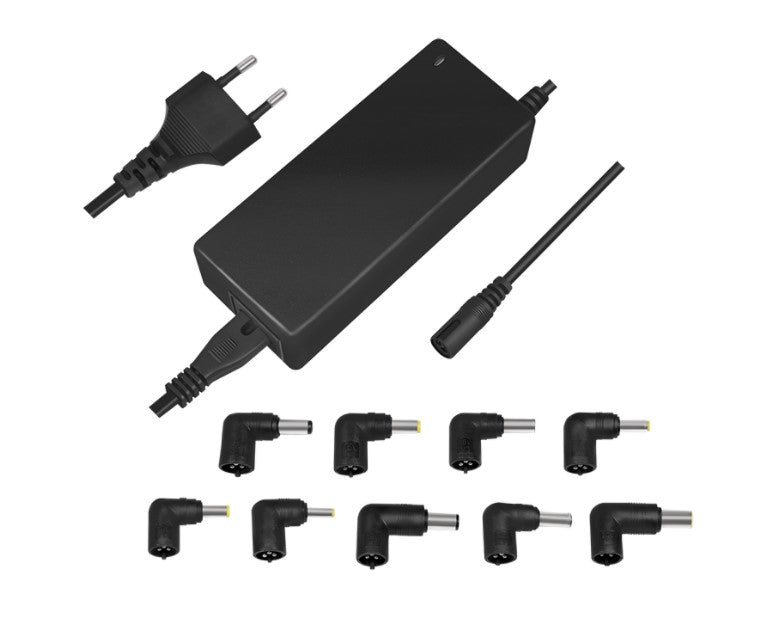 Notebook strømforsyning - 15-20V / 90W (4,5-4,9A), 9 stik