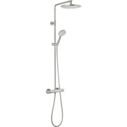 Silhouet brusesystem. steel (pvd). inkl. termostat og brusere