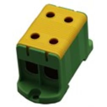 Centech AL/CU Klemme Dobbelt 16 - 95mm² gul/grøn 245A, 14Nm