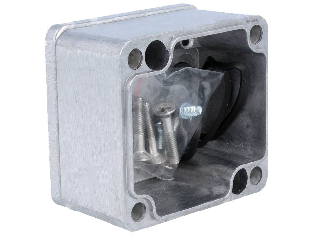 G104 aluminiumskabinet - IP65 (58x64x35mm)