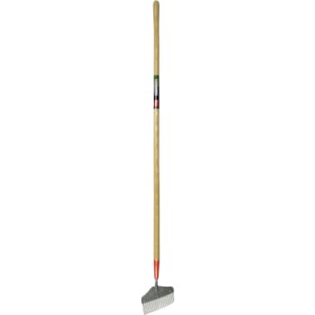 Polet takket ukrudtskniv med 150 cm træskaft, 185 mm
