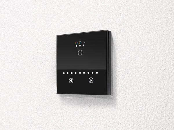 Multifunk. touch RGB LED styring - 3 kanaler, Sort (3 x 4A)