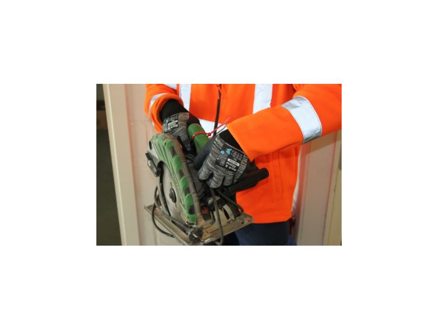 Rock & Stone WG-333 robuste arbejdshandsker - Large, Grå