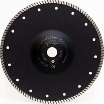 Forkrøbbet diamantklinge, 230/22,2 mm