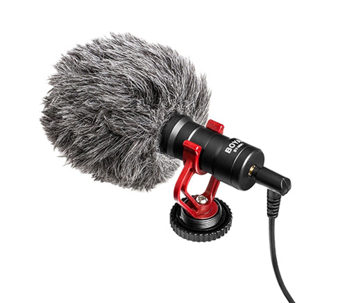 Mikrofon til smartphone/kamera/PC