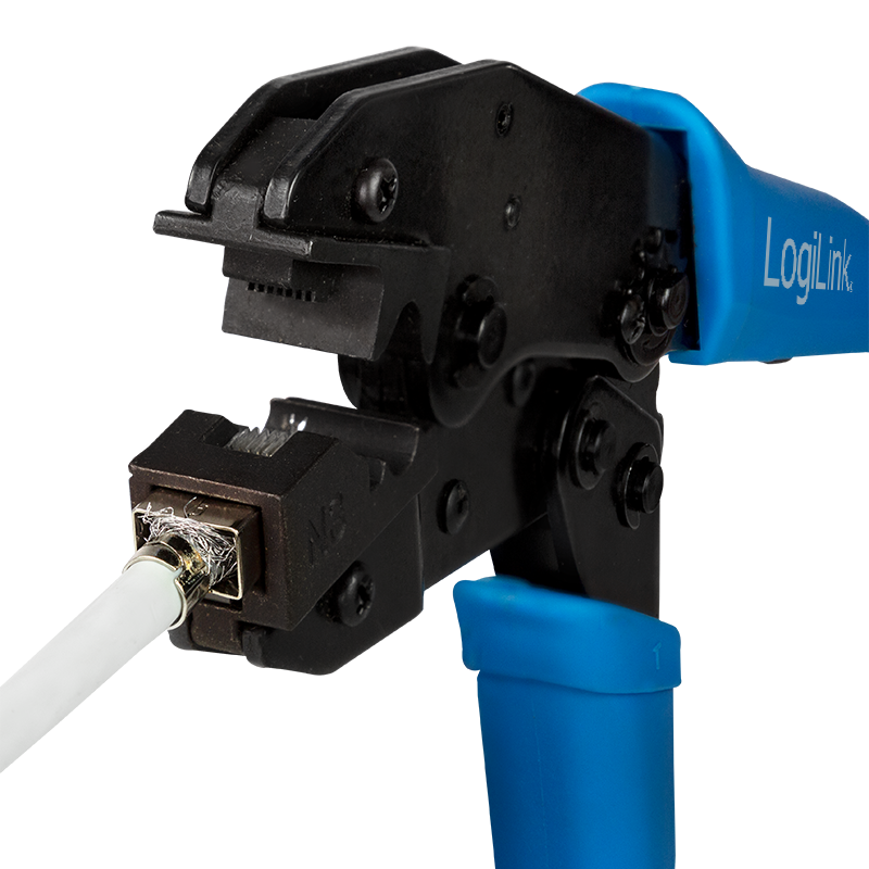 Krimptang til skærmede CAT6a / CAT7 RJ45 stik