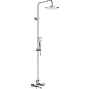 LAUFEN Therm kar & brusesystem i krom Ø230