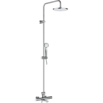 LAUFEN Therm kar & brusesystem i krom Ø230