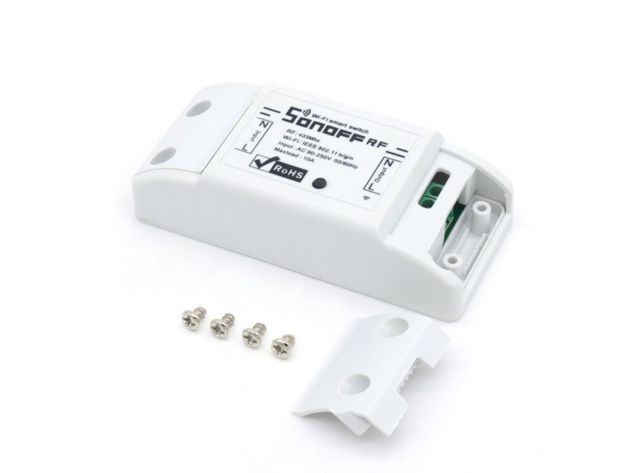 RF (R2) - Trådløs Wi-Fi Smart Switch m. RF modtager