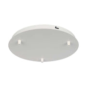 Ståltag med 3 huller - Mat Hvid - 300x25 mm