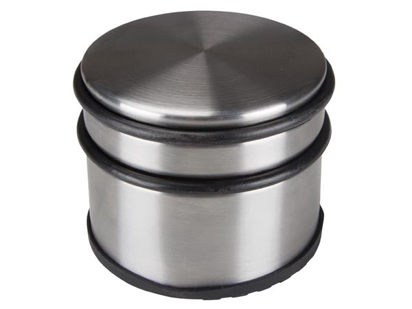 Dørstopper, Rustfri stål - Høj model, Ø9 x 7,5cm (1,1kg)