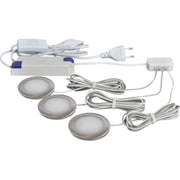Linea kit 3 x 2.3W børstet alu 2700K