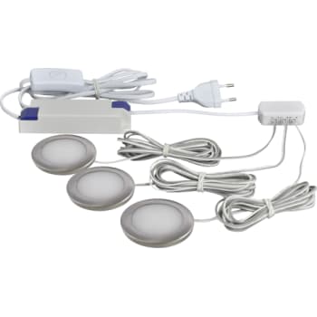 Linea kit 3 x 2.3W børstet alu 2700K