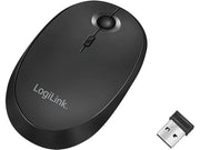 2.4 GHz bluetooth mini mus - 800/1200/1600dpi, USB-C, Sort