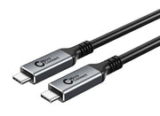 Premium USB-C kabel 5m 20Gbps 100W sort