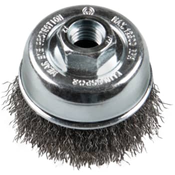 Klingspor kopbørste BT 600 W, stål, gevind M14, 80 mm