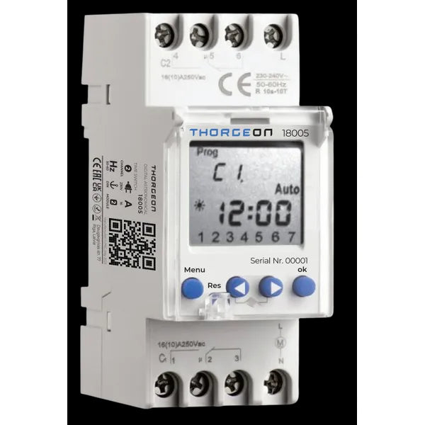 Digital Astronomical Time Switch 2-Kanals THORGEON