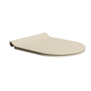 GSI slim toiletsæde med softclose, farve creta