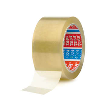 tesa emballagetape 4024 PV4, 50 mm x 66 m, transparent