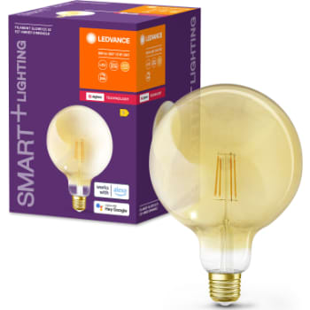 Ledvance Smart+ globe 6W/824 680 lumen, filament guld E27 Zigbee