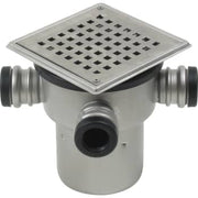 BLÜCHER 110 mm afløbsskål til beton, med studs, lodret, flex