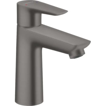 Hansgrohe Talis E 110 håndvaskarmatur med løft-op ventil, børstet sort krom
