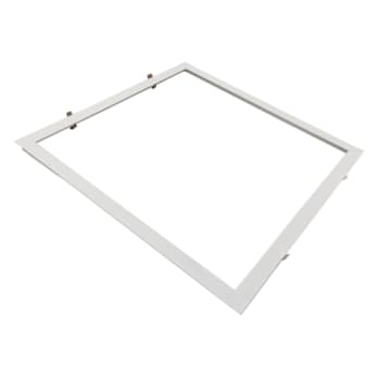 Green-ID Click-Fit hvid indbygningsramme for 30x30 LED panel