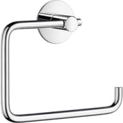 Smedbo beslagsboden selvklæbende toiletpapirholder, krom