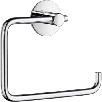 Smedbo beslagsboden selvklæbende toiletpapirholder, krom