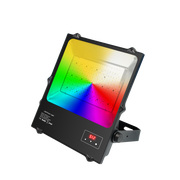 RGBW DMX udendørs projektør - 200W, DMX512, IP65, 230V, 12400lm, RA80