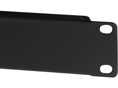 19" Blændplade til rackskab - 1U, Sort