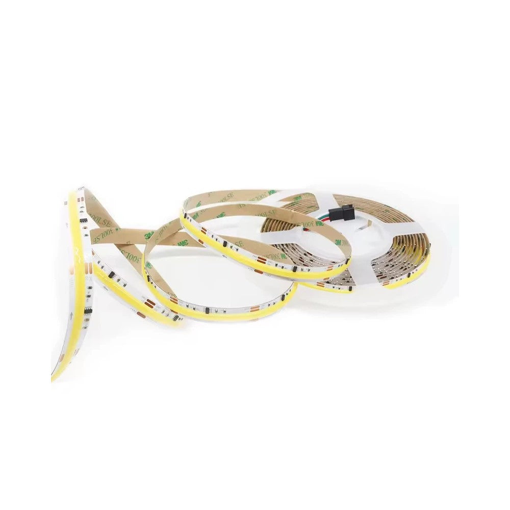 5m COB LED strip IC løbelys/running - 12W/m, 120 LED pr. meter, 24V