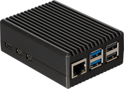 Raspberry Pi 5 Alu. Case, Black