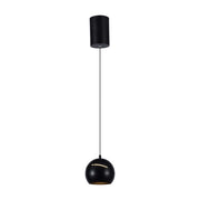 V-Tac LED loftlampe - Sort Ø12 inkl. ophæng, 8,5W, 230V, 850lm, RA80, Flicker free
